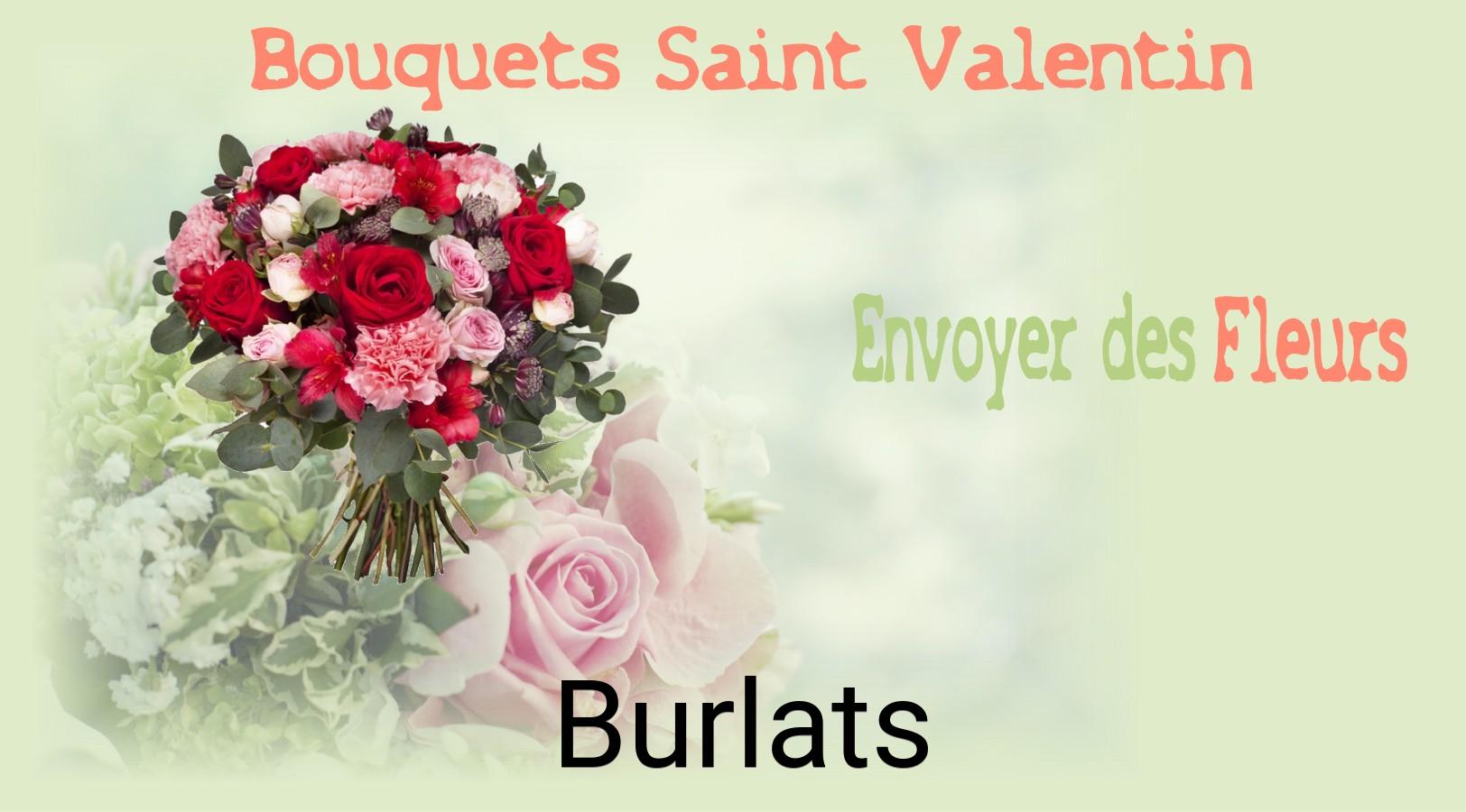 Roses de Saint-Valentin livrées à Burlats